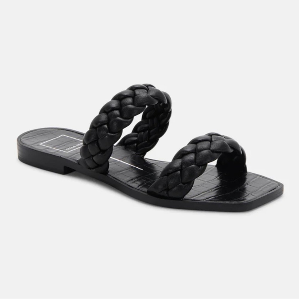 Dolce Vita Black Indy Sandals